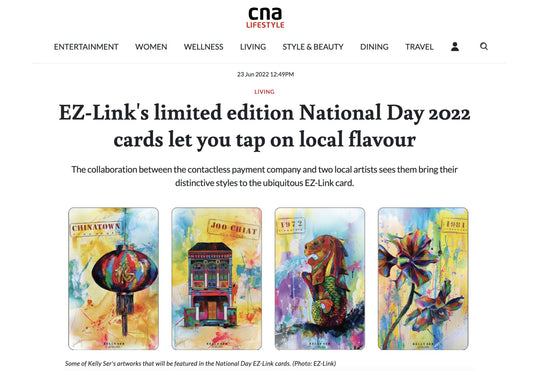 EZ-Link's limited edition National Day 2022 cards let you tap on local flavour