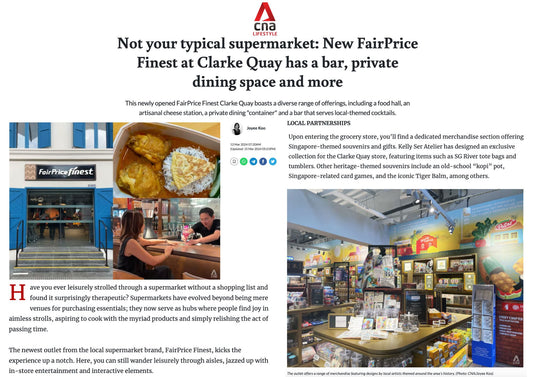 Not your typical supermarket: New FairPrice Finest at Clarke Quay has a bar, private dining space and more