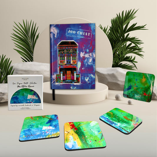 Singapore souvenir, Singapore symbol, Singapore tourism, Singapore travel gift, Singapore art, coasters