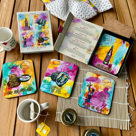 Real art from singapore, Singapore art, Singapore memories, Memories from singapore, Gift from singapore