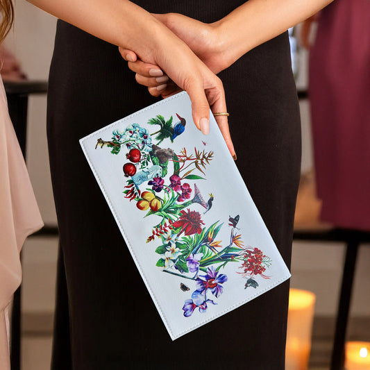 City in Bloom Clutch Bag