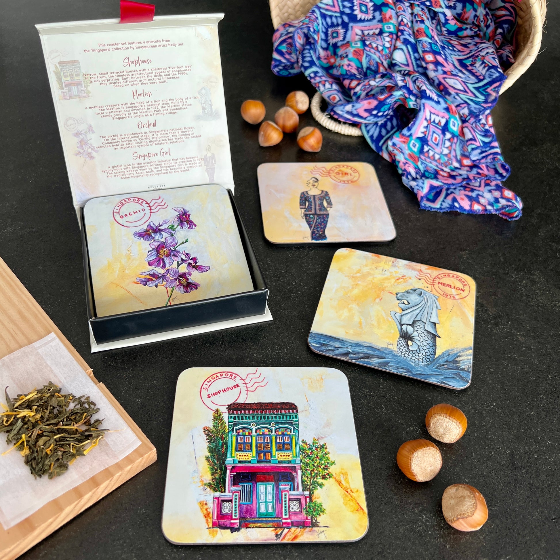 Real Art From Singapore, Singapore Art, Singapore Memories, Memories From Singapore, Gift From Singapore