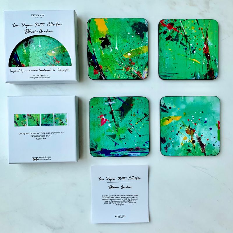 One Degree North: Botanic Gardens coasters