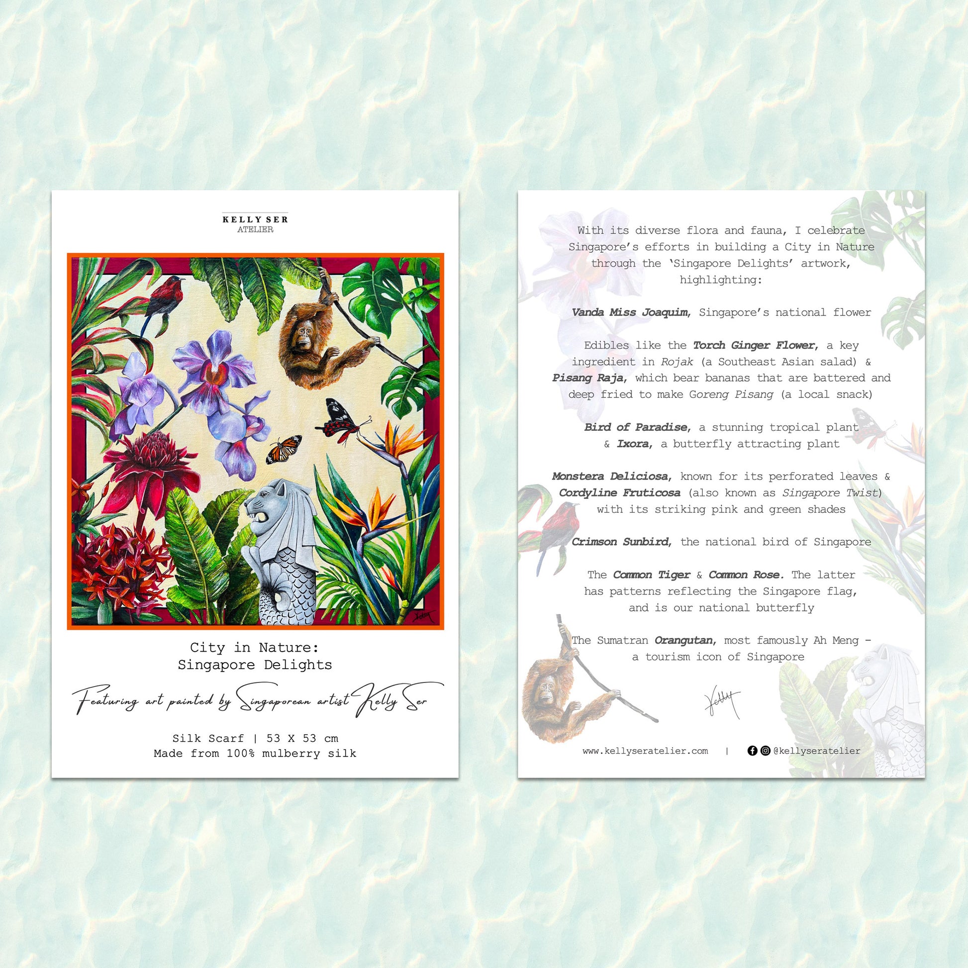 Singapore souvenir,
Singapore symbol,
Singapore tourism,
Singapore travel gift,
Tourist gift,
Kelly ser Art,
Real art from singapore,
Singapore art,
Singapore memories,
Memories from singapore,
Gift from singapore, Merlion art, silk scarf, Singapore scarf, premium silk scarf, scarf from singapore, luxury gift from singapore, silk scarves, binary style, kelly ser