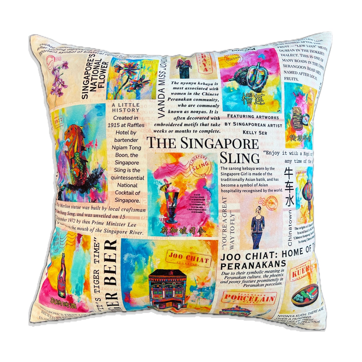 Singapore Story: Cushion Cover