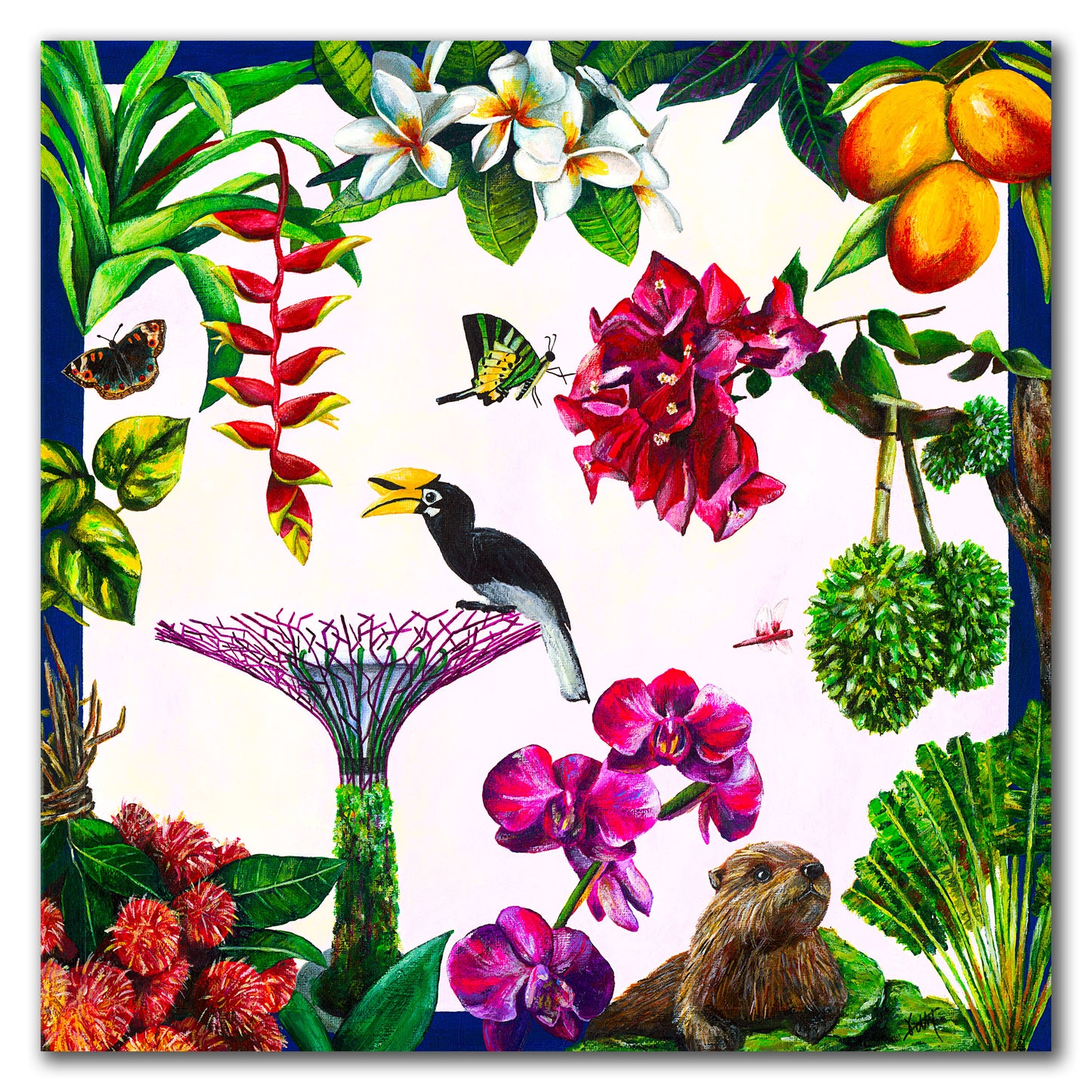 Singapore souvenir,
Singapore symbol,
Singapore tourism,
Singapore travel gift,
Tourist gift,
Kelly ser Art,
Real art from singapore,
Singapore art,
Singapore memories,
Memories from singapore,
Gift from singapore, Singapore canvas art, Canvas print, Supertrees, gardens by the bay
