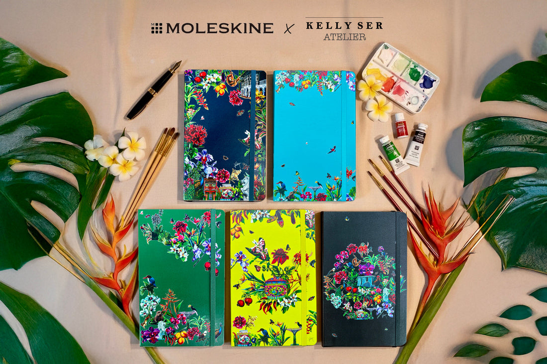 Moleskine Partners Singapore Artist Kelly Ser for City in Nature Notebook Series
