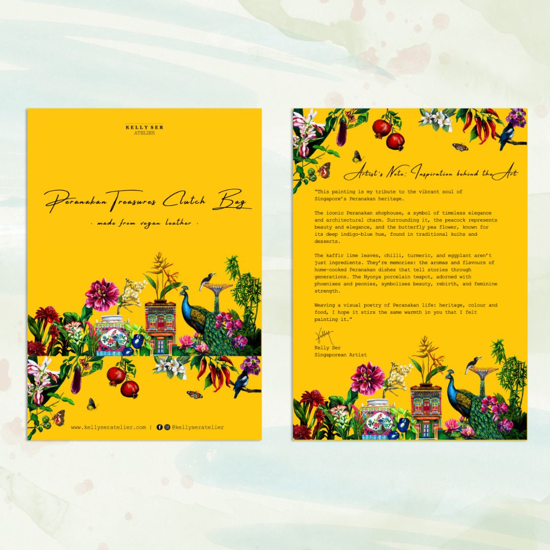Peranakan Treasures Clutch Bag