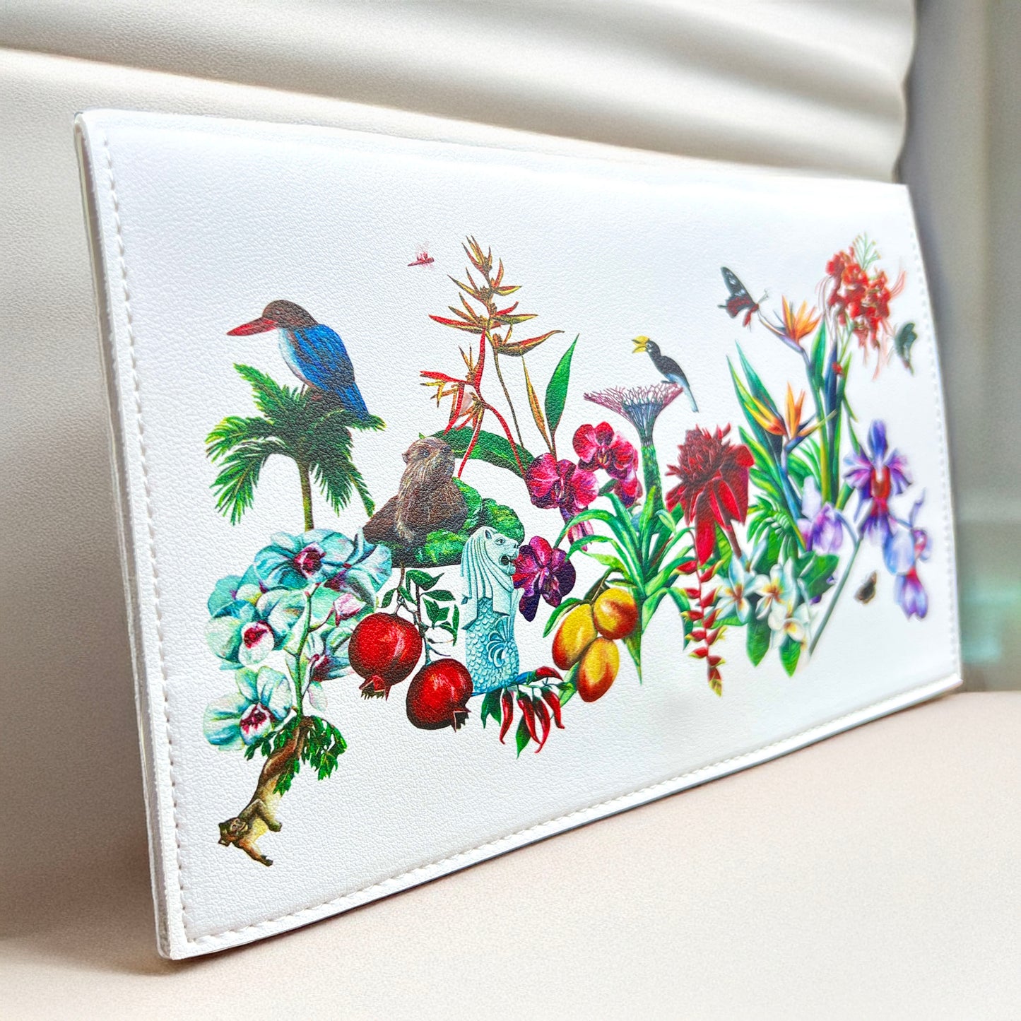 City in Bloom Clutch Bag
