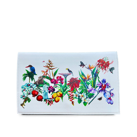 City in Bloom Clutch Bag