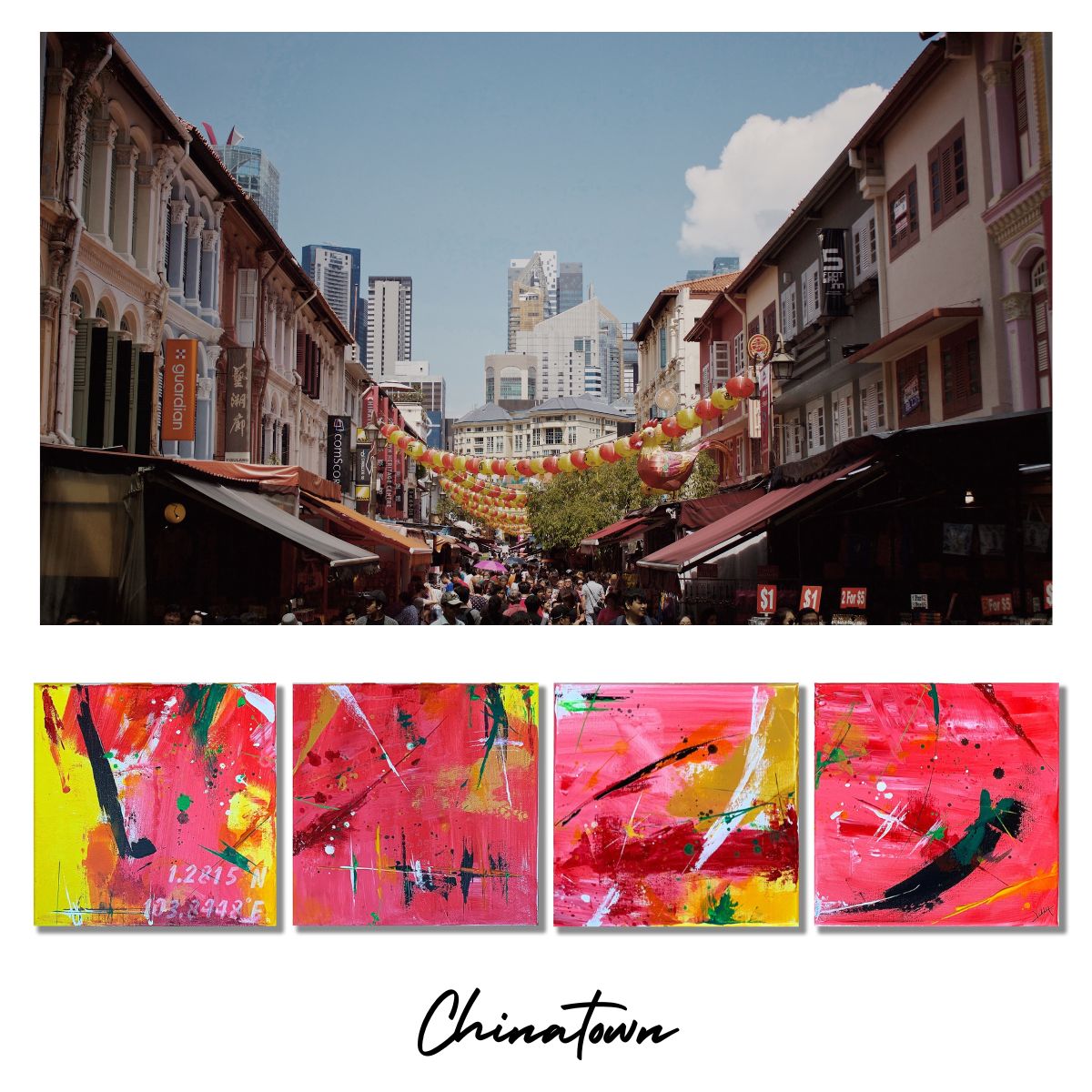 One Degree North: Chinatown coasters