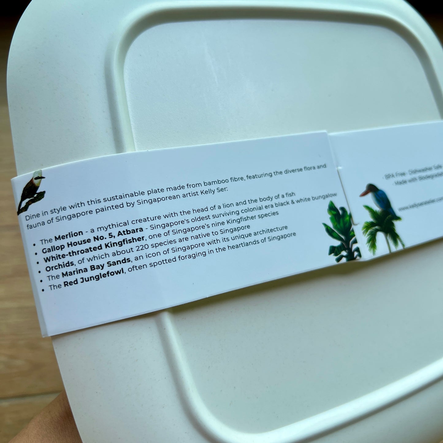 Bamboo Plate: Urban Sanctuary