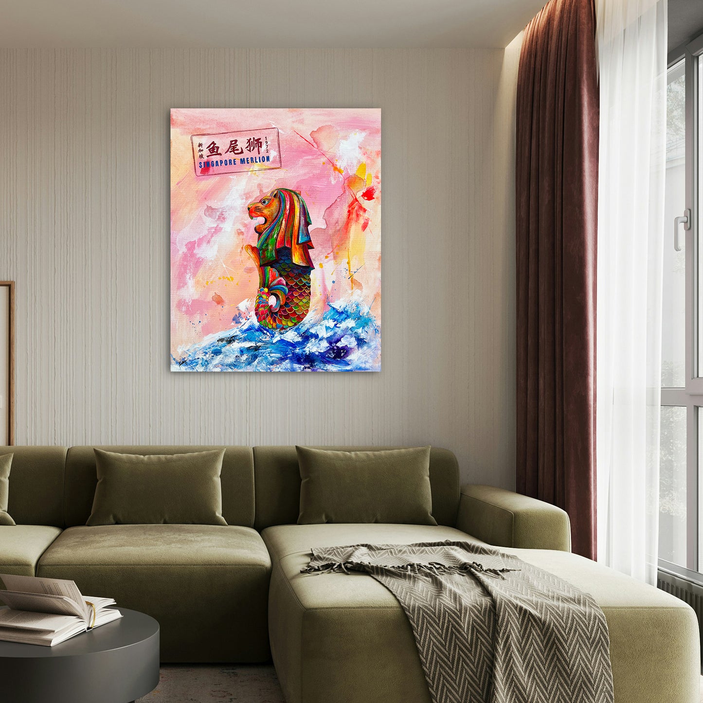 Not Just a Little Red Dot: Merlion Jubilee