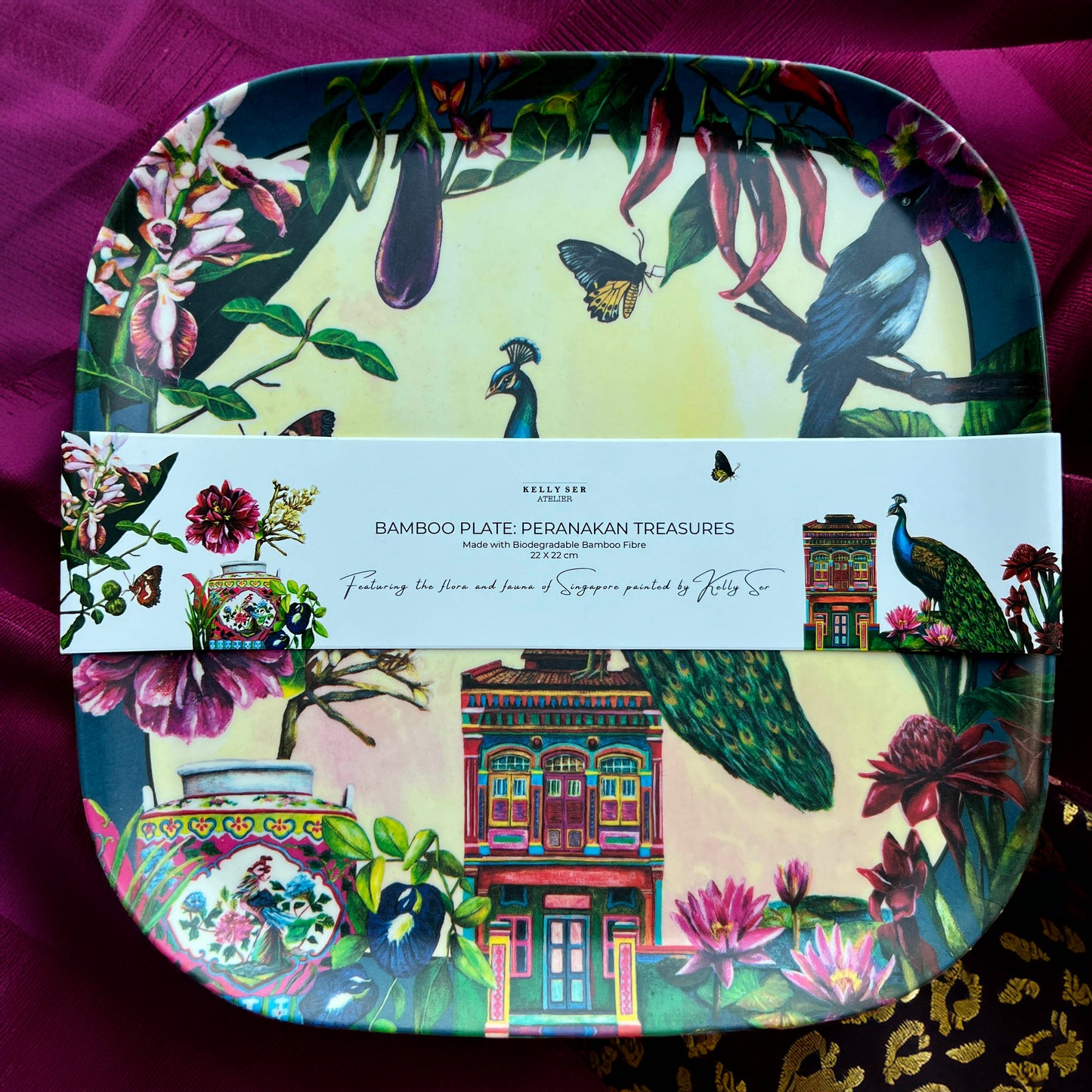 Bamboo Plate: Peranakan Treasures
