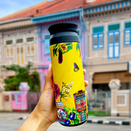 Travel Tumbler
Peranakan Treasures
Singapore Gift
Singapore Souvenir
Reusable Tumbler
Kelly Ser Art
Kelly Ser Merchandise
Kelly Ser Art
Peranakan tiles
Peranakan culture
Singapore Peranakan
Nyonya plate
Joo Chiat Peranakan
Peranakan souvenirs
Cat Socrates Peranakan
