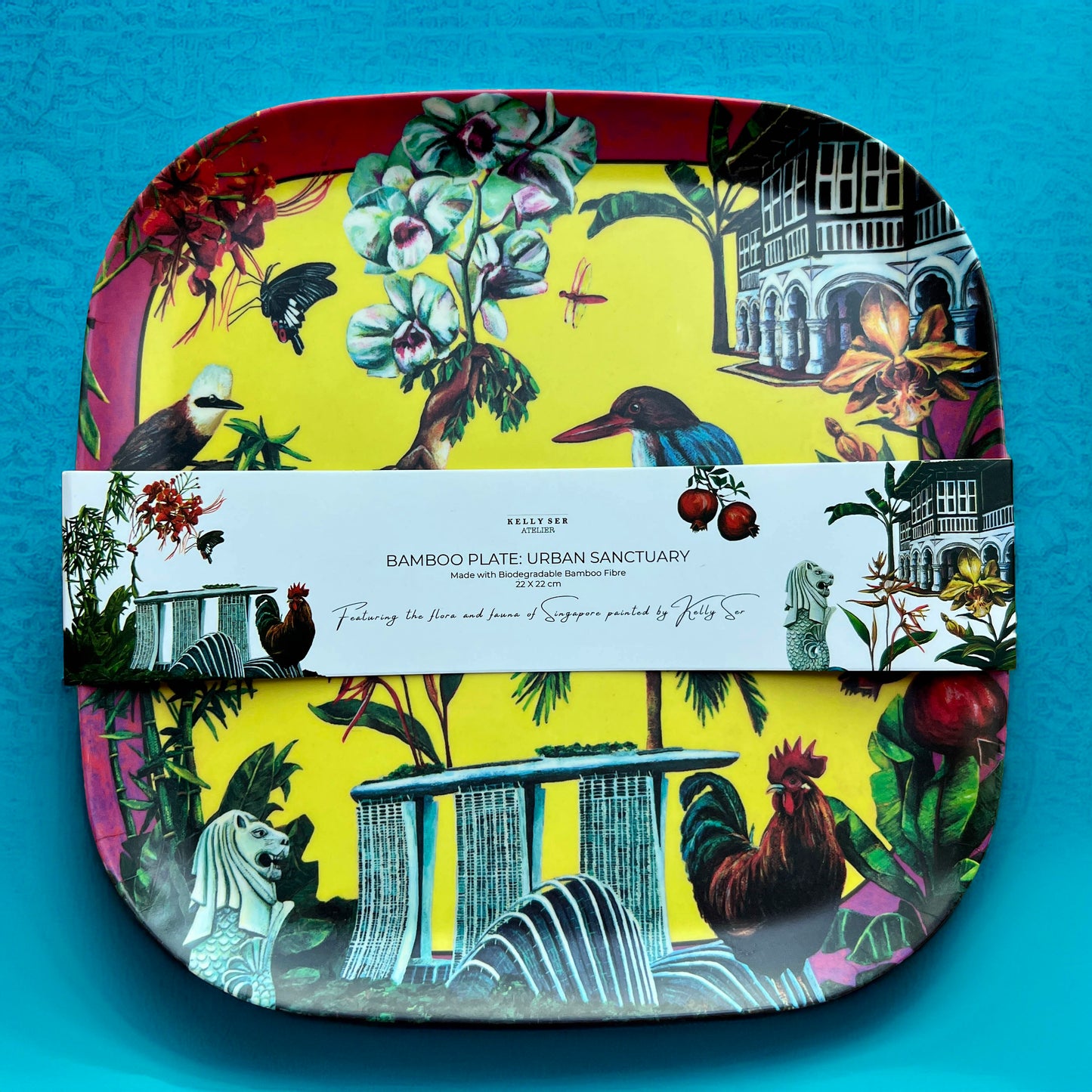 Bamboo Plate: Urban Sanctuary
